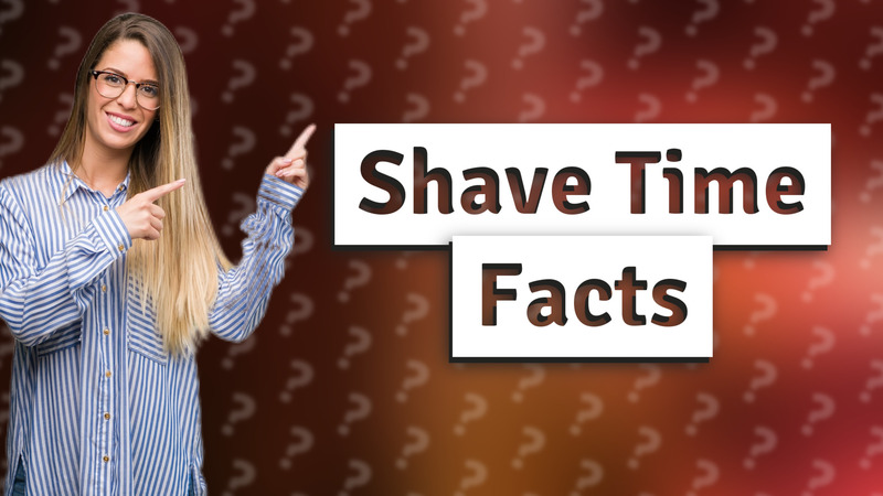 Shave Time Facts