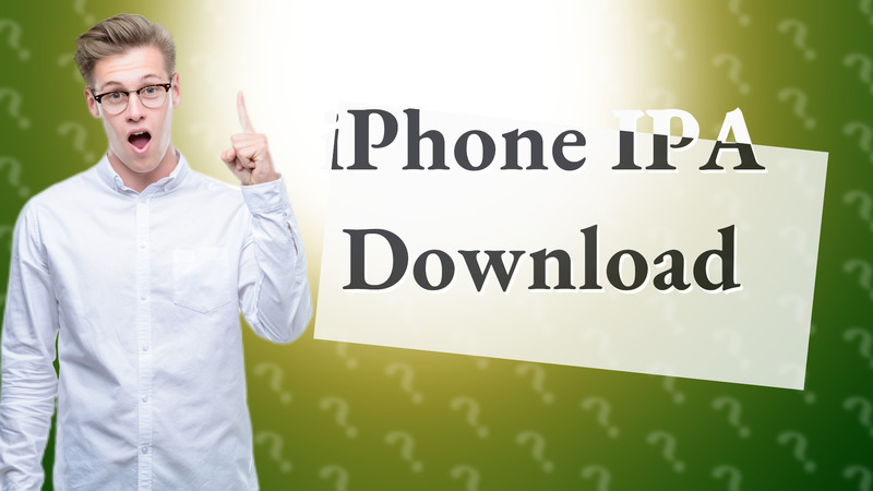 iPhone IPA Download