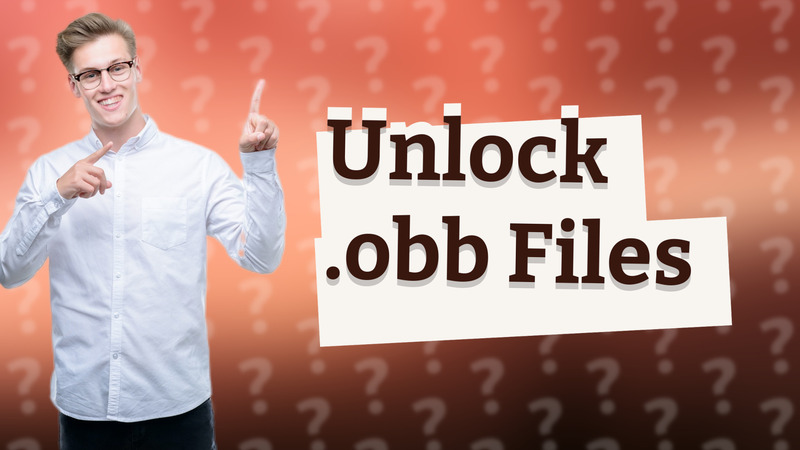 Unlock .obb Files