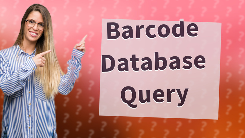 Barcode Database Query