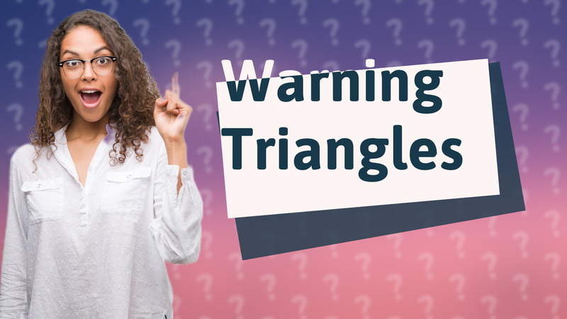 Warning Triangles