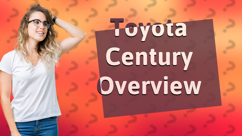Toyota Century Overview