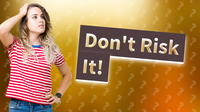 Don't Risk It!