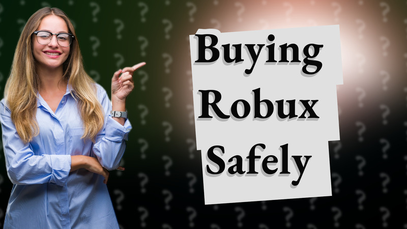 Buying Robux Safely