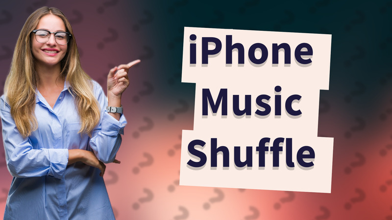 iPhone Music Shuffle
