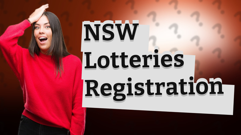 NSW Lotteries Registration