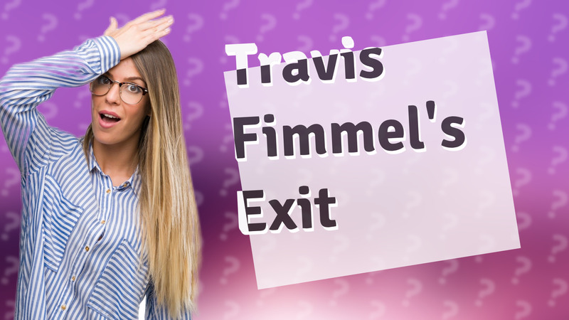 Travis Fimmel's Exit