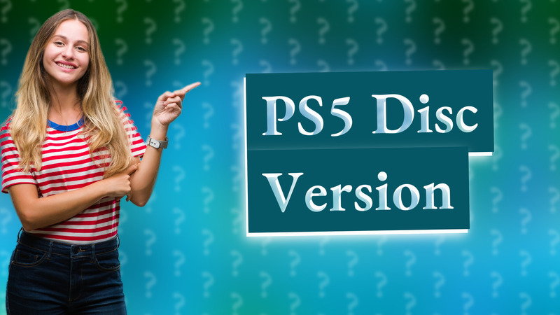 PS5 Disc Version