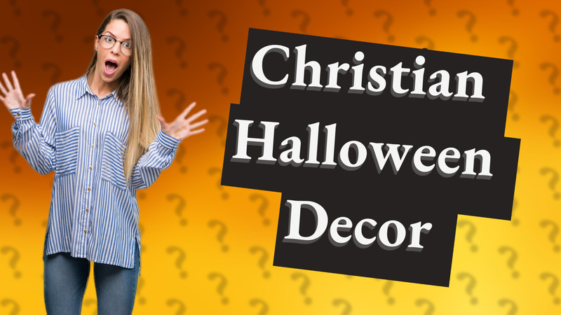 Christian Halloween Decor