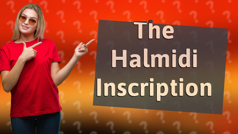 The Halmidi Inscription