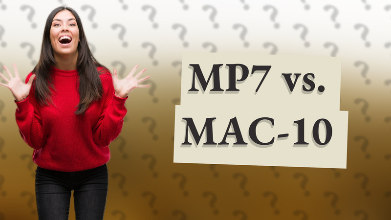 MP7 vs. MAC-10