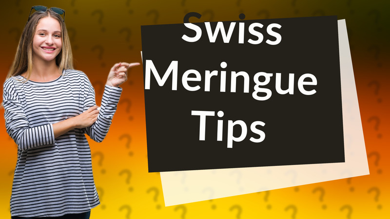 Swiss Meringue Tips