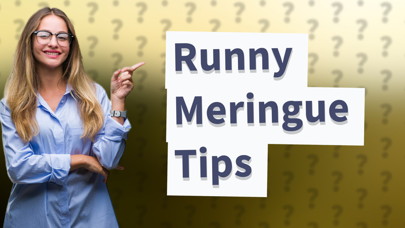 Runny Meringue Tips
