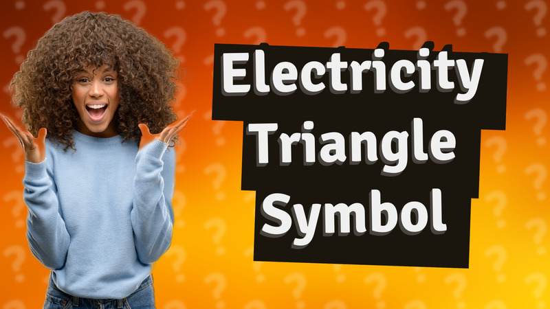 Electricity Triangle Symbol