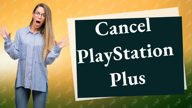 Cancel PlayStation Plus