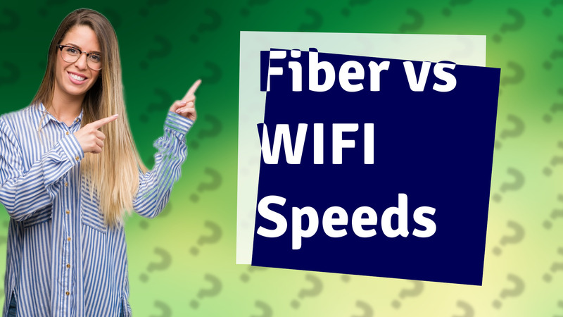 Fiber vs WIFI Speeds