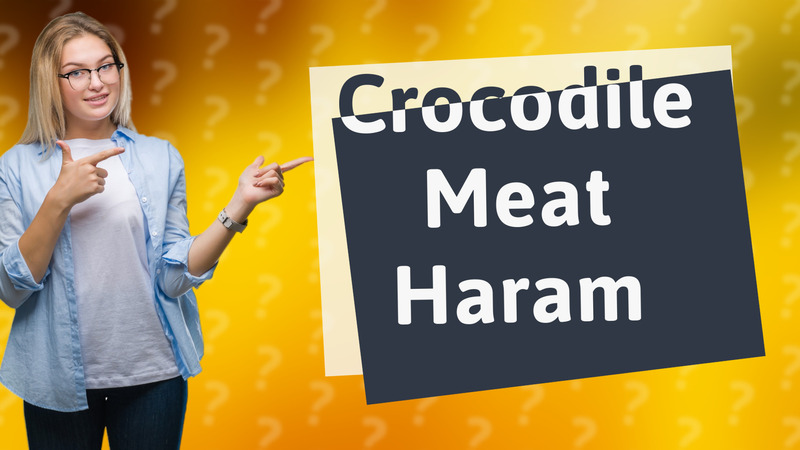 Crocodile Meat Haram