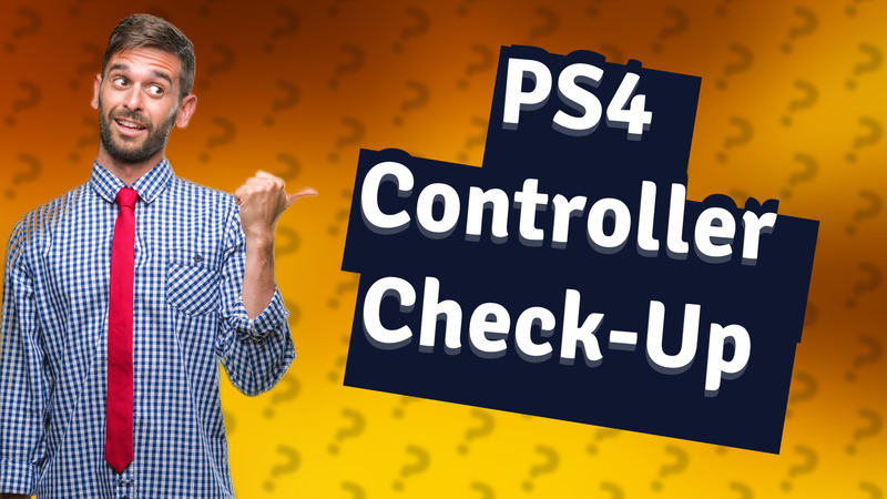 PS4 Controller Check-Up