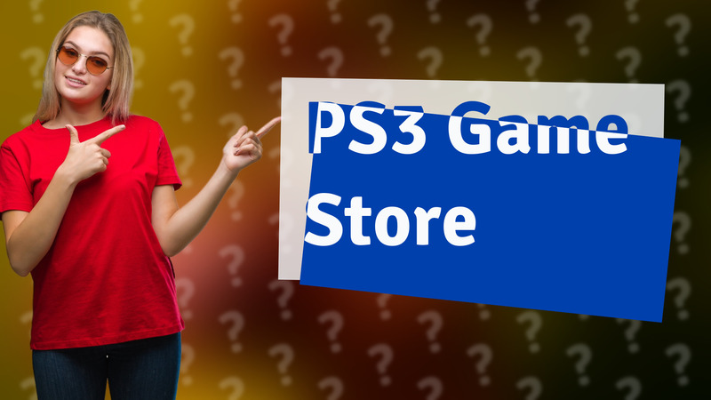 PS3 Game Store