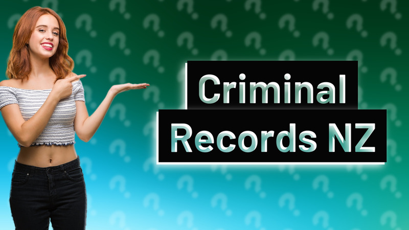 Criminal Records NZ