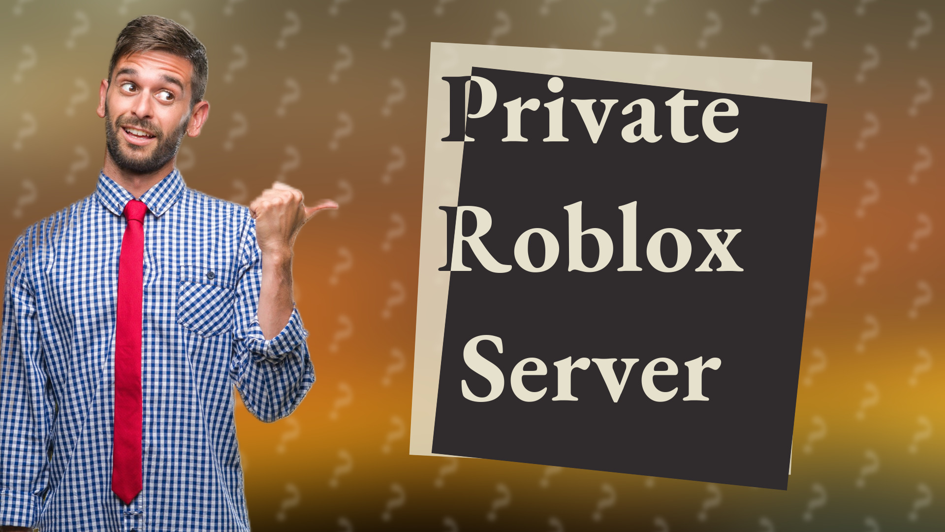 Private Roblox Server