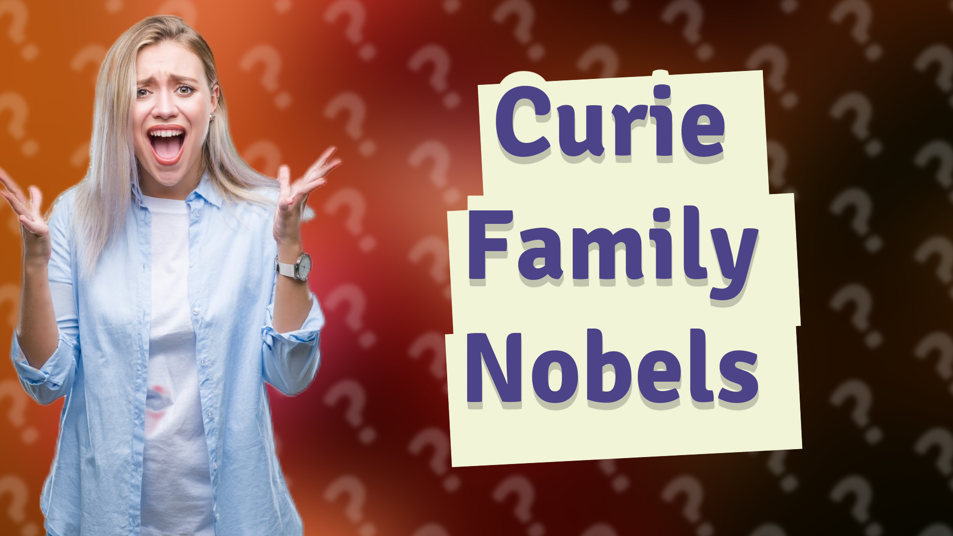 Curie Family Nobels