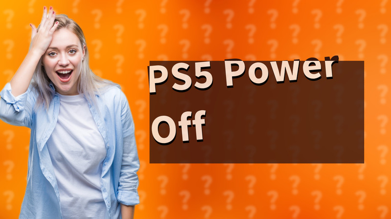PS5 Power Off