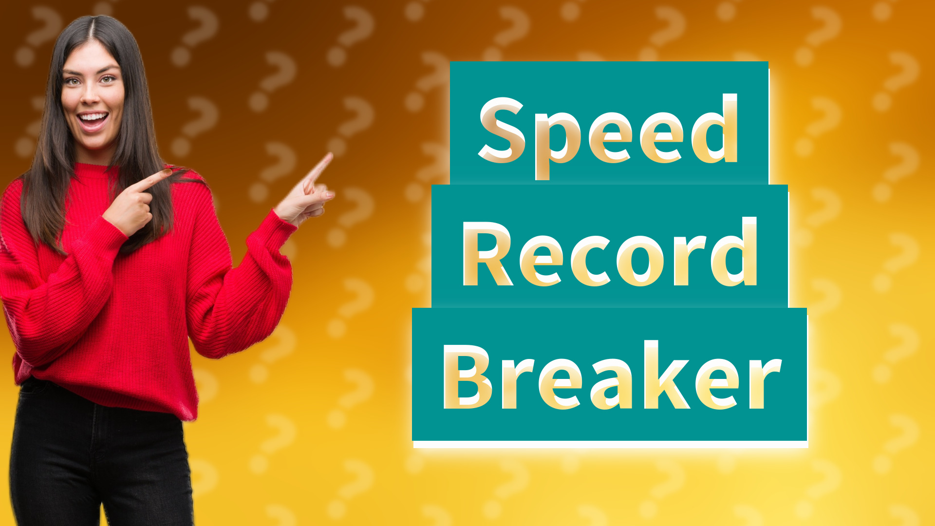 Speed Record Breaker