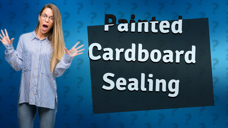 Painted Cardboard Sealing