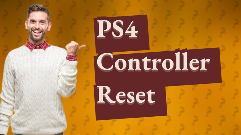 PS4 Controller Reset