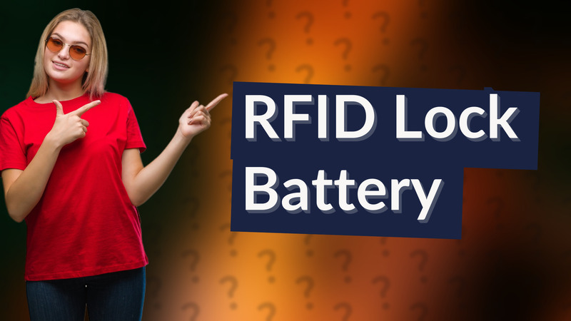 RFID Lock Battery