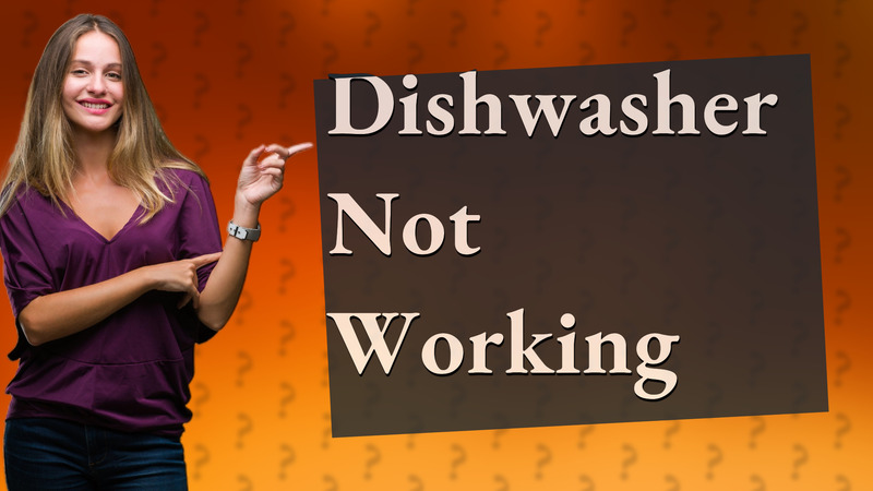 Dishwasher Not Working