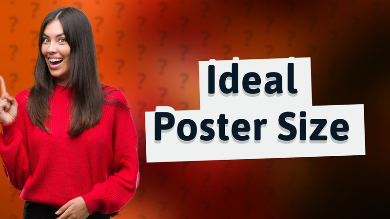 Ideal Poster Size