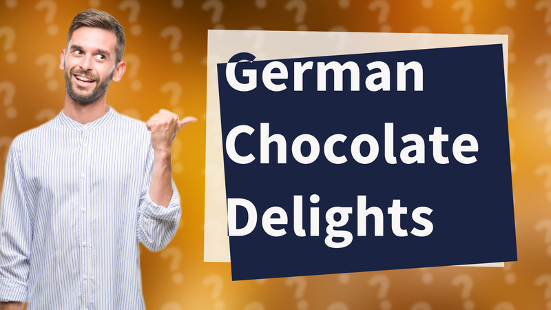 German Chocolate Delights