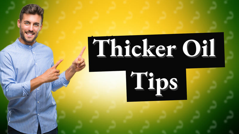 Thicker Oil Tips