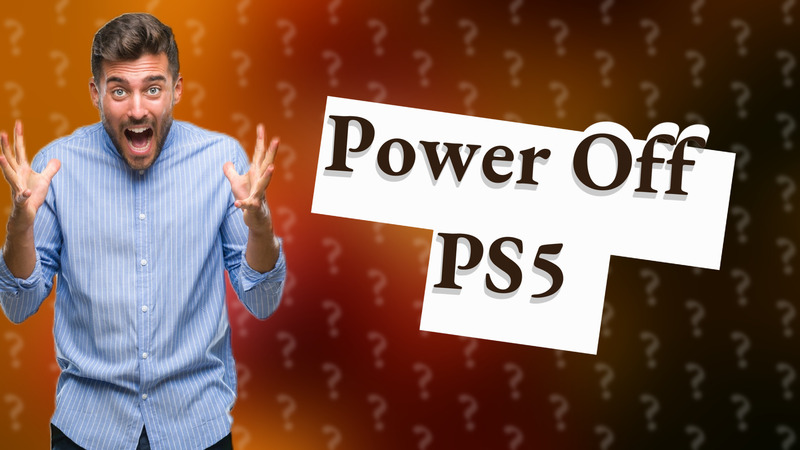 Power Off PS5