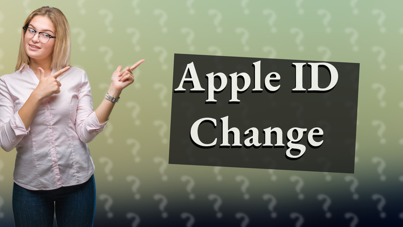 Apple ID Change