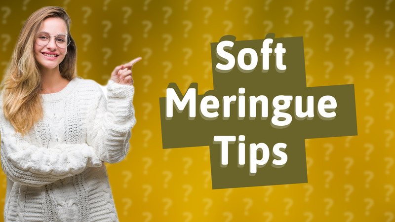 Soft Meringue Tips