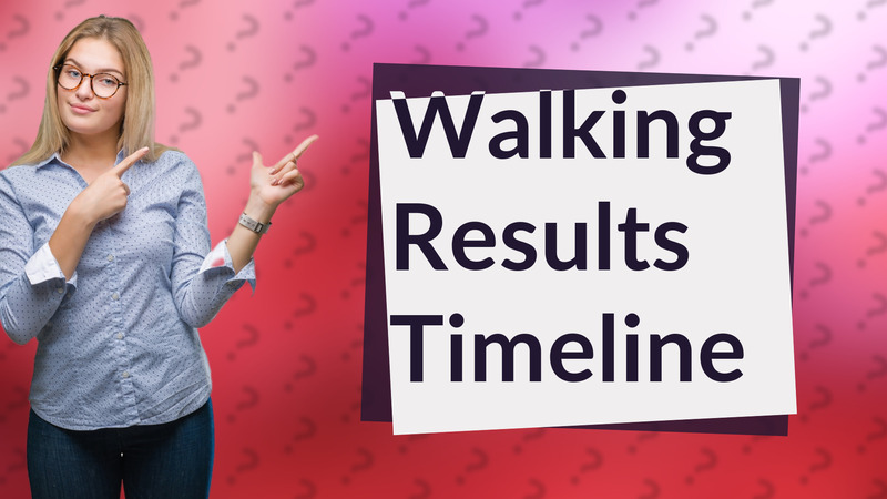 Walking Results Timeline