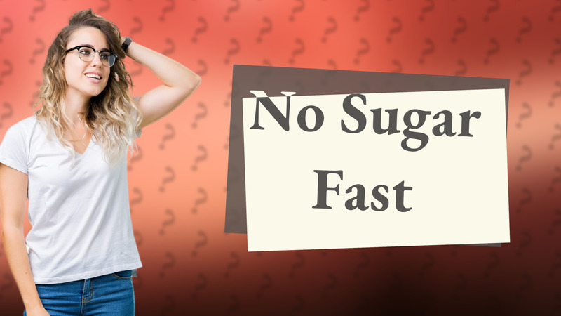 No Sugar Fast