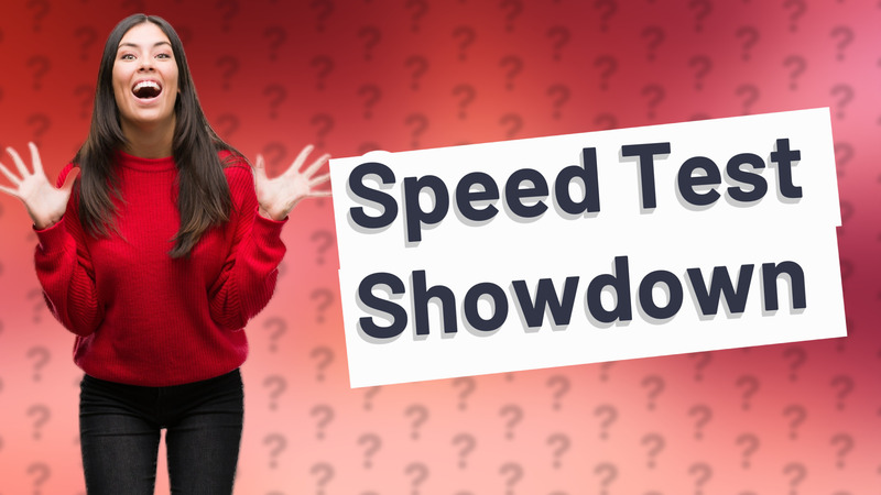 Speed Test Showdown