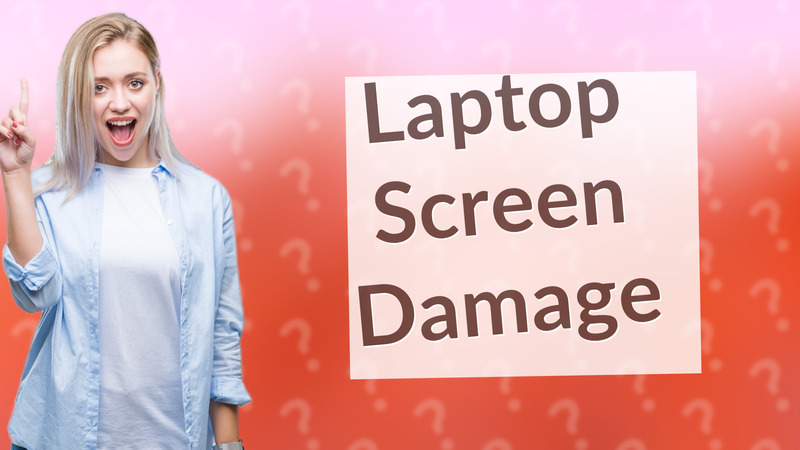 Laptop Screen Damage