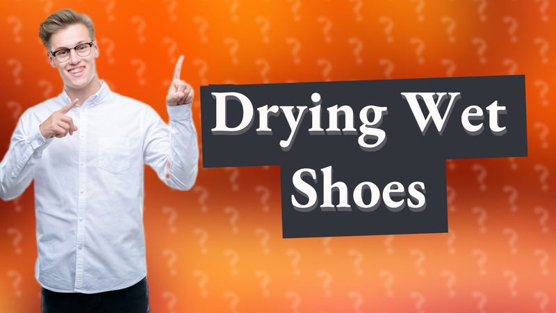 Drying Wet Shoes