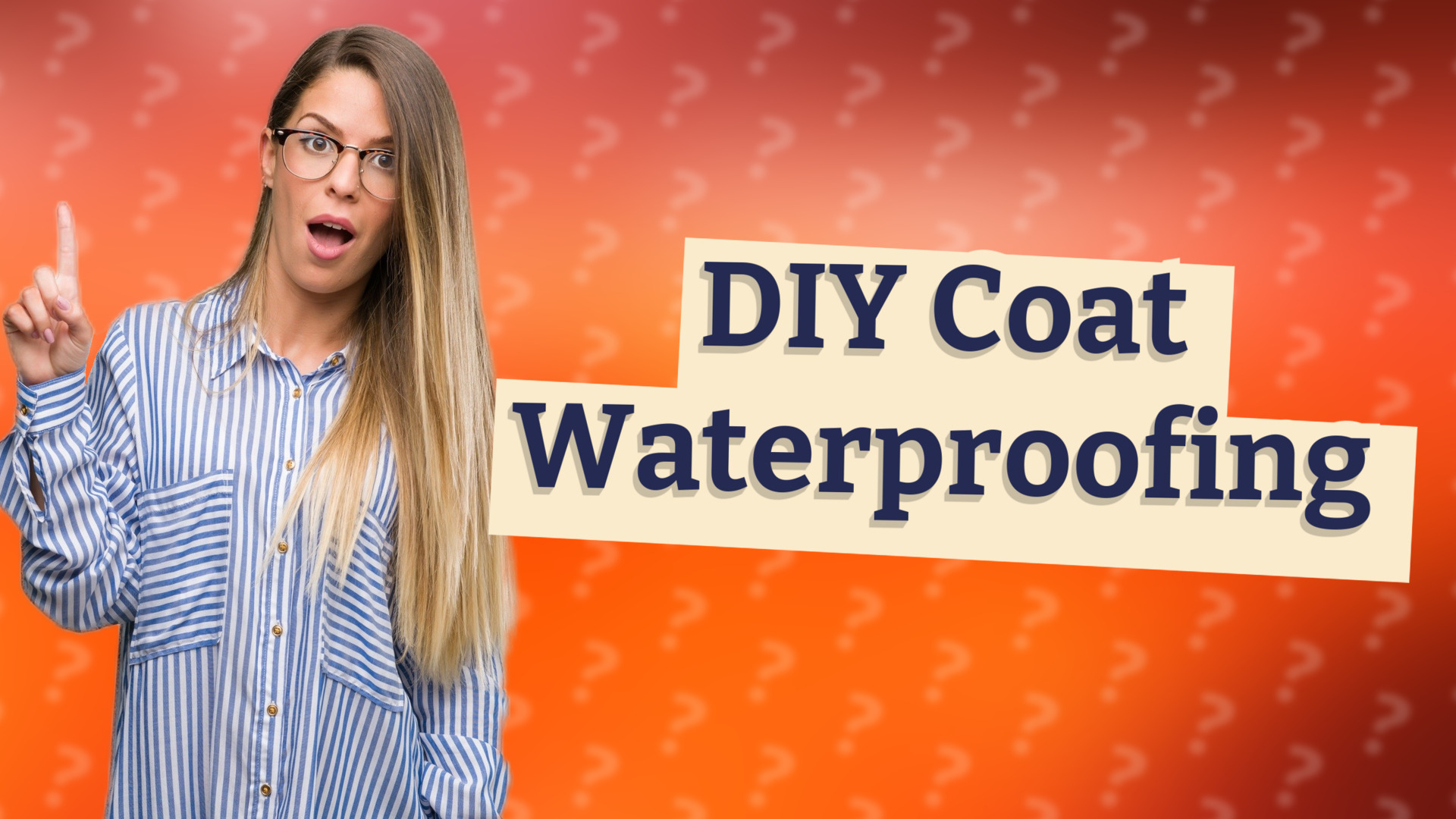 DIY Coat Waterproofing