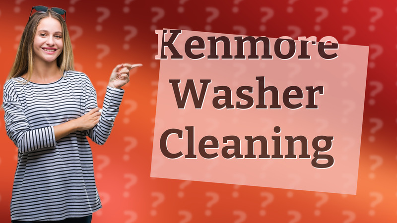 Kenmore Washer Cleaning