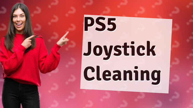 PS5 Joystick Cleaning