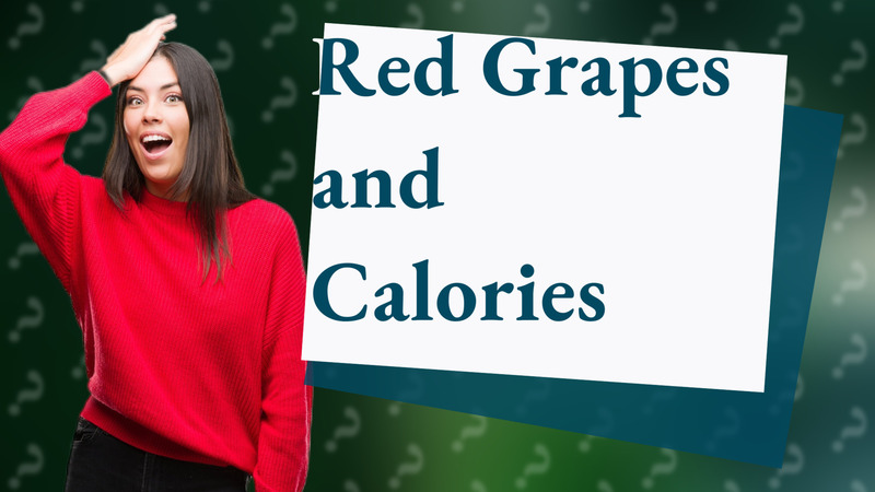 Red Grapes and Calories