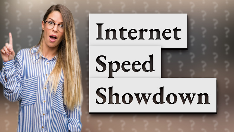 Internet Speed Showdown