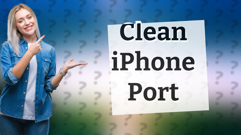 Clean iPhone Port