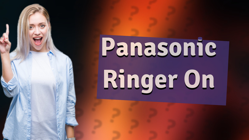 Panasonic Ringer On